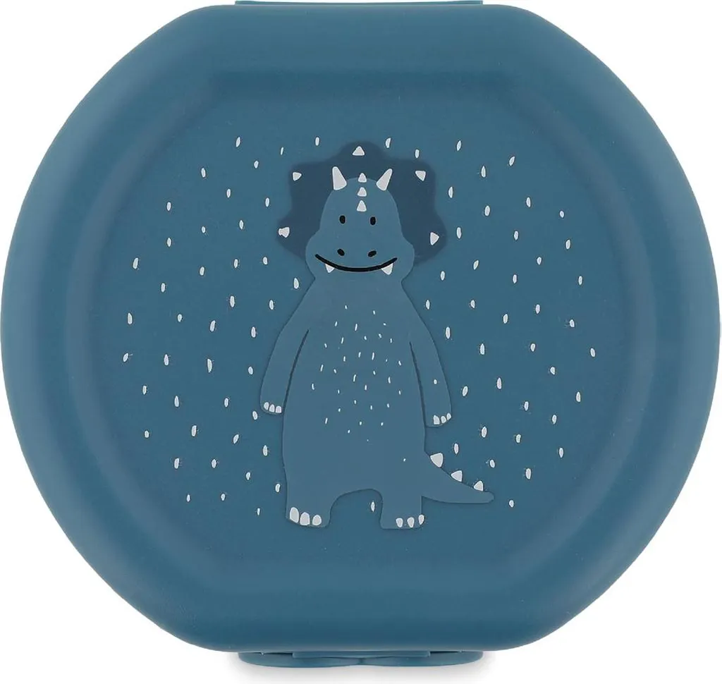 Porta Merenda Trixie Mr Triceratops 2pz - Sistema a Clip Anti-Apertura