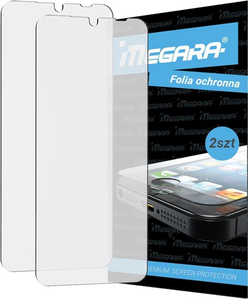 2x Schutzfolie MEGARA für HAMMER BLADE VA 5G – 6,56" Vollkleber
