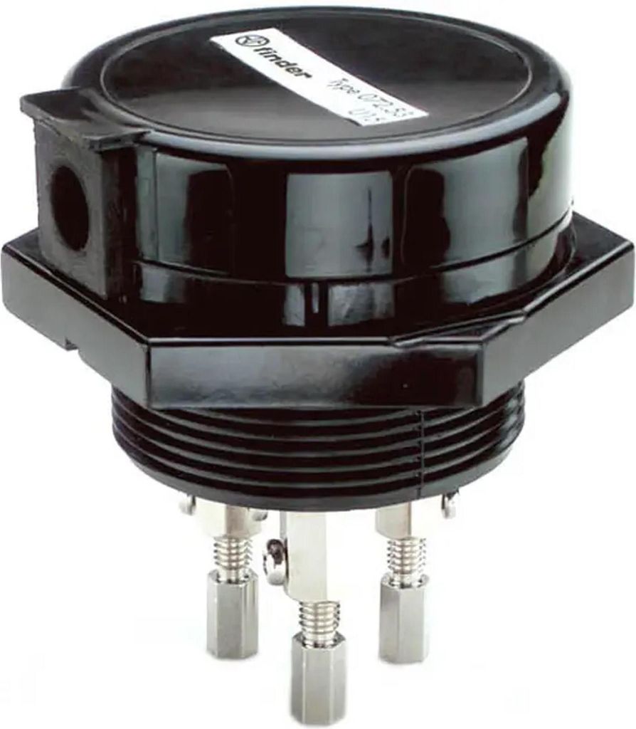 Finder Elektrodenhalter 072.53, 3-polig, für Niveau-Elektroden, 1 Stk.