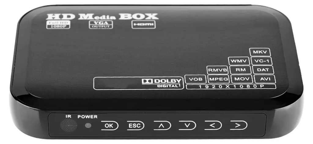 Lecteur Vidéo Full HD 1080P Compact Boîtier Multi-Format USB et MMC - 2