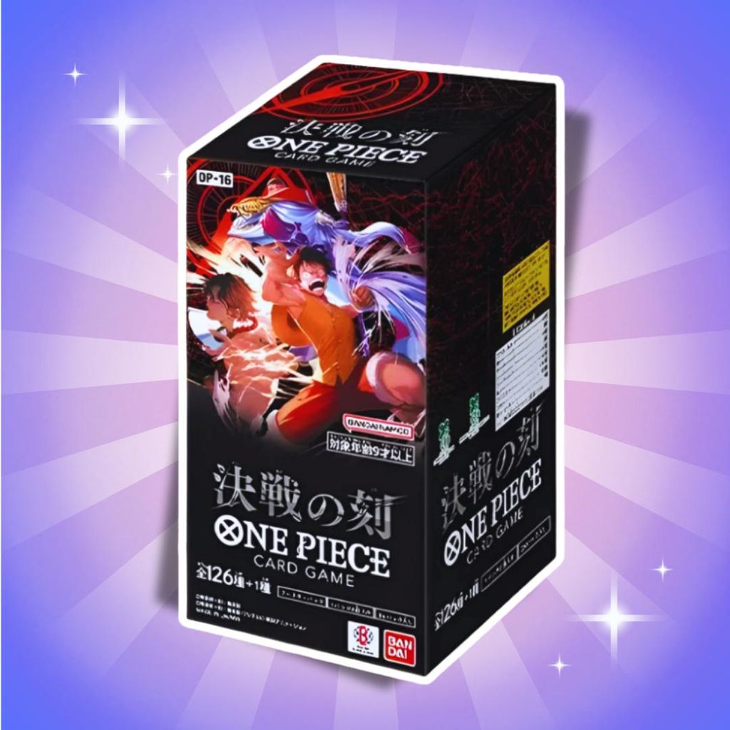One Piece Card Game OP-16 The Time of the Battle Booster Produktbild 