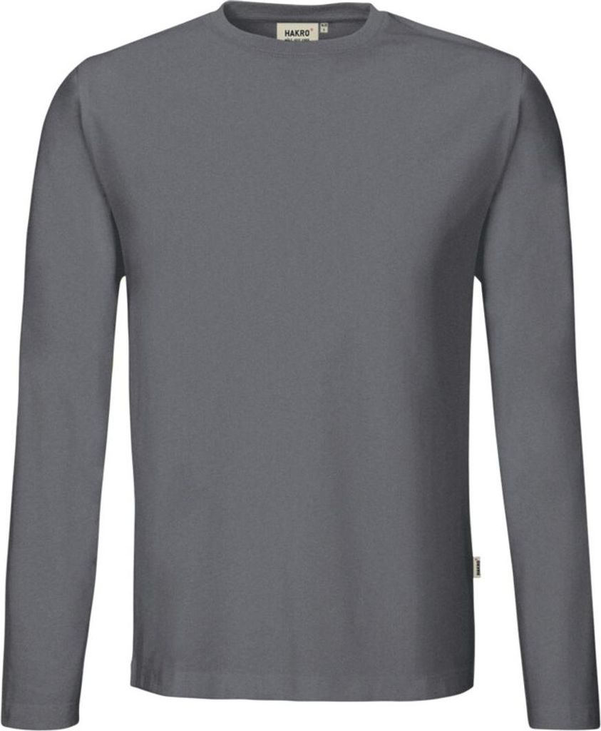 HAKRO Longsleeve Performance Herren #279 Gr. M anthrazit
