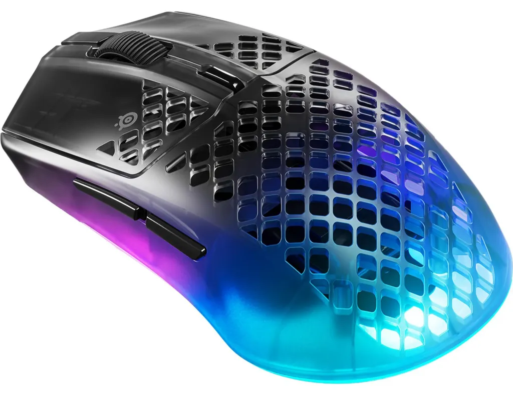 SteelSeries Aerox 3 Wireless Gen 2 Shadow : Autonomie et Précision 1:1