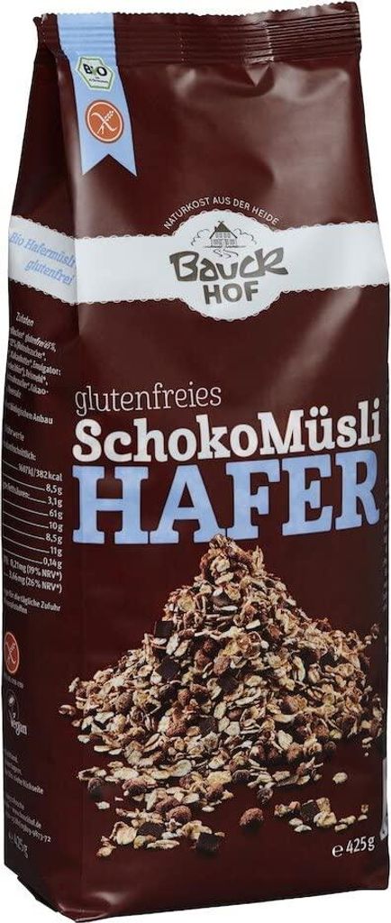 Bauckhof Hafer Müsli Schoko glutenfrei (2x425g)
