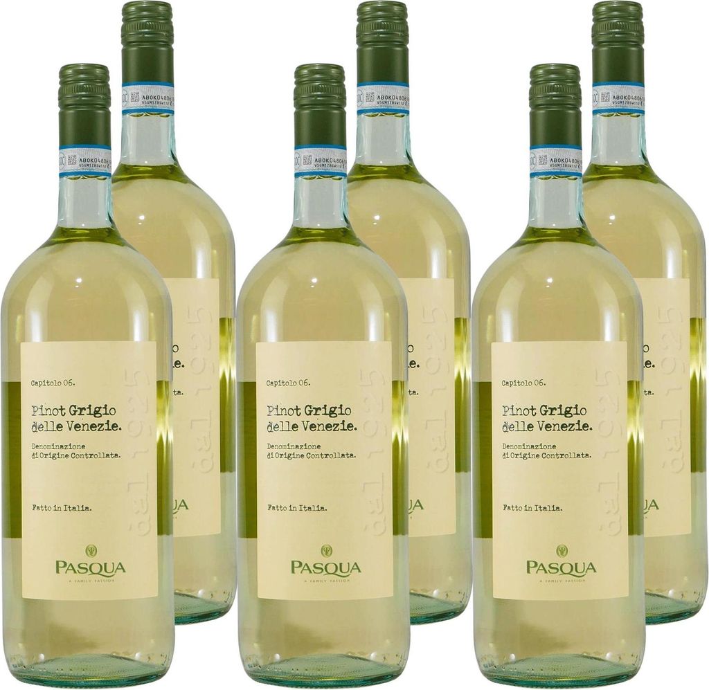 Pasqua Pinot Grigio delle Venezie -trocken- (6 x 1,5L)