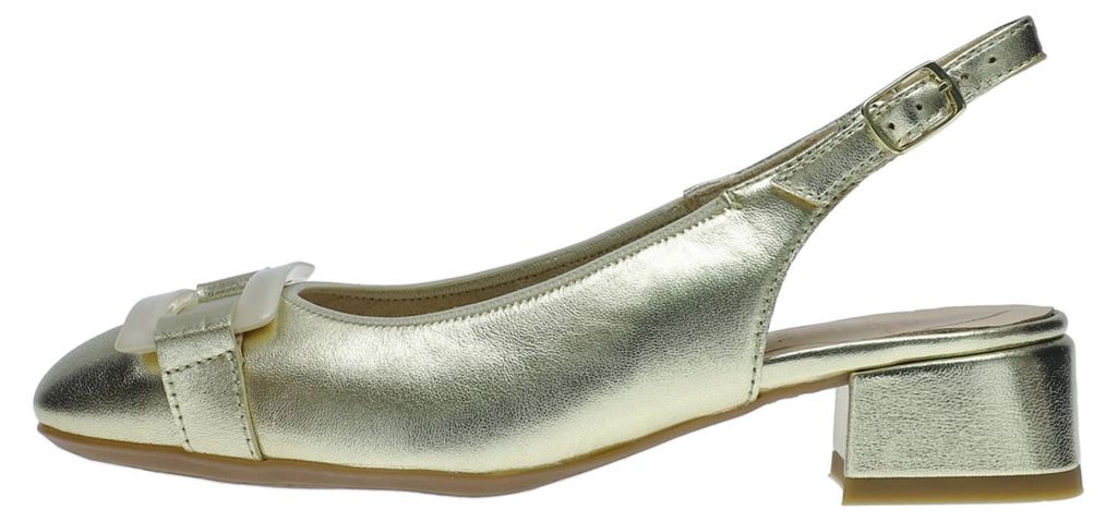 Ara Slingpumps Damen 32303531383839 Gold 36 EU