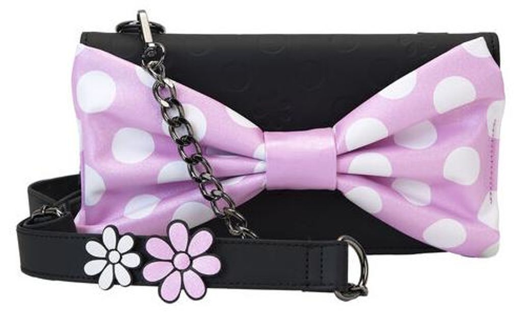 Loungefly Disney Minnie Floral Rock the Dots Schultertasche