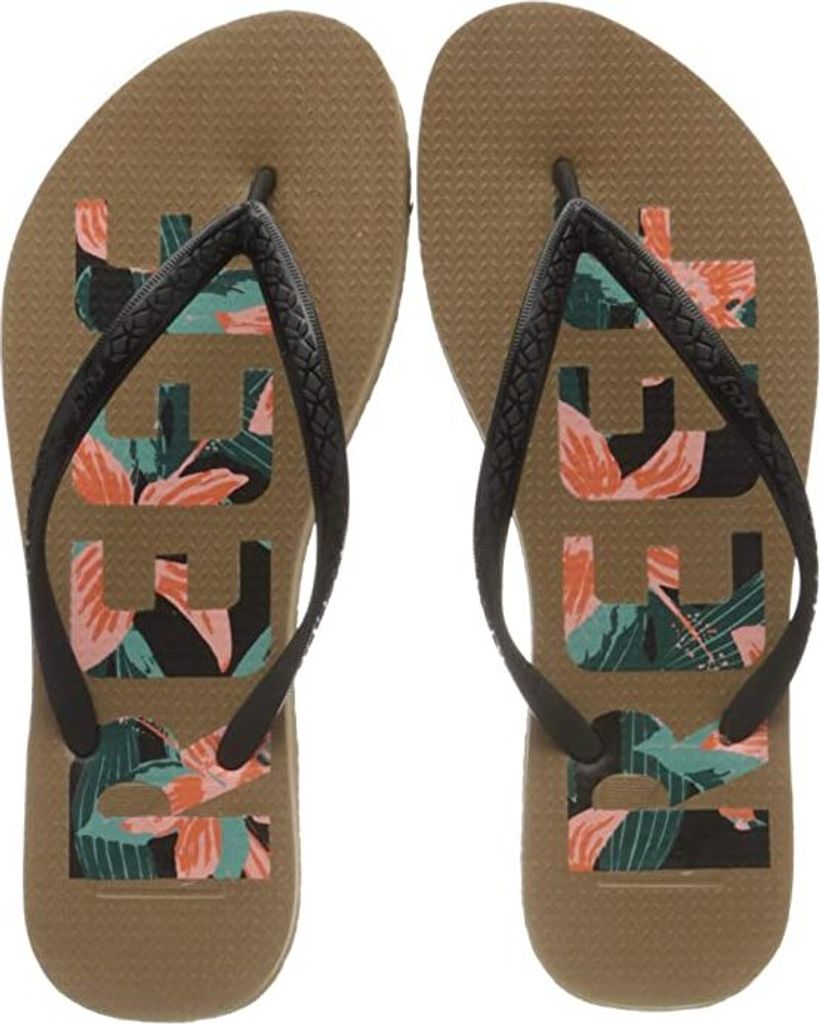 Reef Damen Escape Basic Prints Sandale, Hibiscus (HBC), 38.5 EU