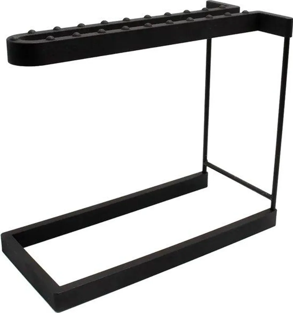 Support à verres à vin noir flexible en silicone haute température