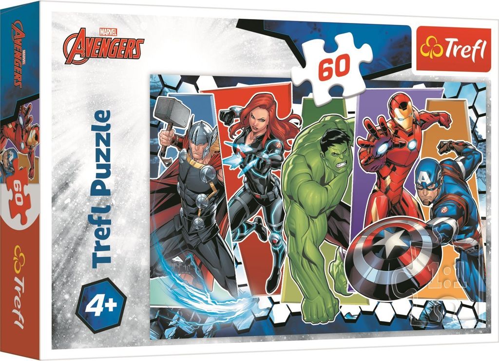 Trefl The Avengers Invincible, 60 Stück(e), Cartoons, 4 Produktbild 