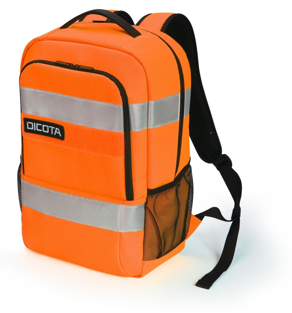Dicota Backpack HI-VIS Base 24 litre orange Immagine del prodotto 