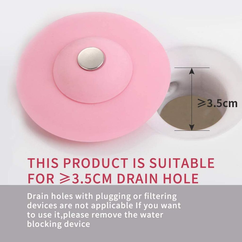 Badewannenstöpsel Universal Silikon, 10 stück Produktbild 7