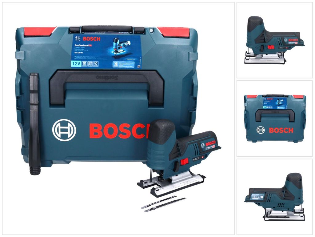 Bosch GST 10,8 V-LI, Černá, Modrá, 45°, 0 - 45°, Deep Obrázek produktu 
