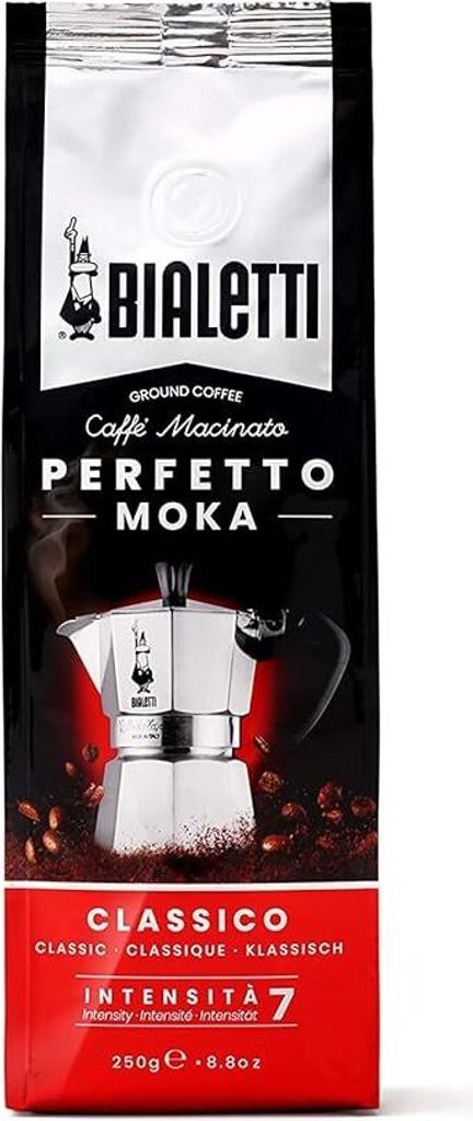 Bialetti Perfetto Moka Classic, 250 g, Średnie palona, Zdjęcie produktu 