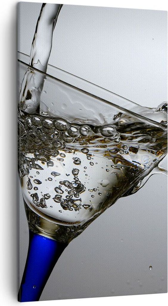 Bild auf Leinwand - Leinwandbild - Funkeln trinken glas - Produktbild 