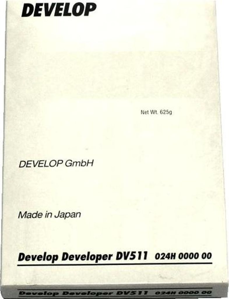 Develop DV-511 Entwickler 024H Schwarz für Develop ineo 420/500/501