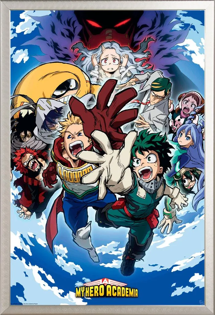 Regalo My Hero Academia: Poster Incorniciato Eri & Group per Ragazzi