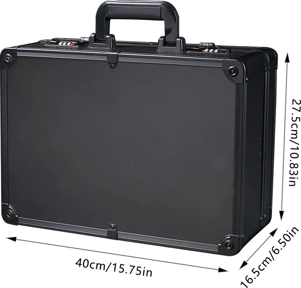 Valise de coiffure professionnelle à compartiments et serrure à code