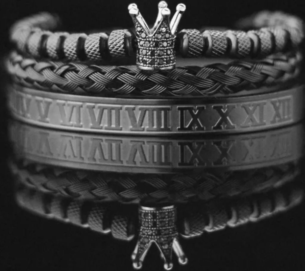 Jadrin Armbänder Set - Eleganz in Schwarz für jeden Anlass KP34397