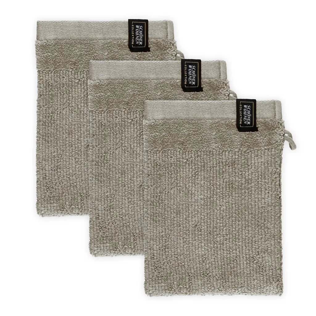 Schöner Wohnen Guanto Bagno SENSE Sabbia 16x21 cm | Qualità Hotel