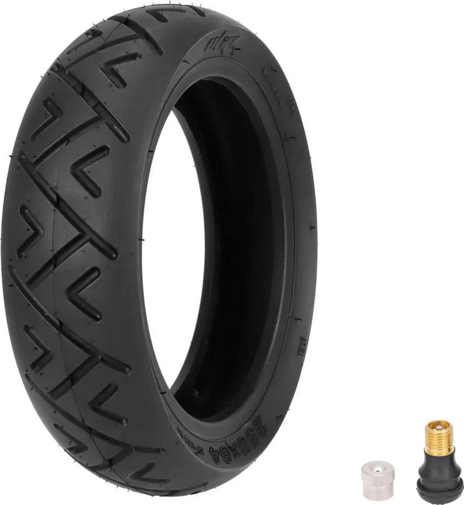 250x64 Tubeless Reifen ohne Gel Xiaomi Scooter 4 Ultra, Navee S65 Navee S65C