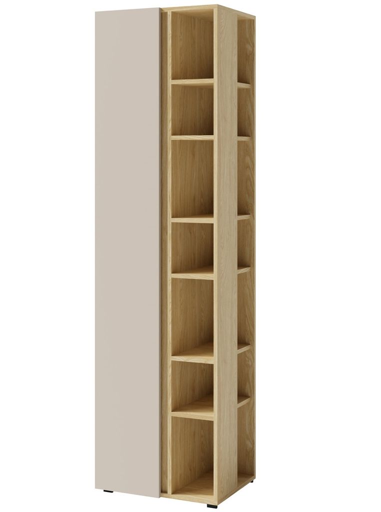 Marmex Möbel Regal LUCA LC4 Kinderregal Sandbeige + geölte Produktbild 