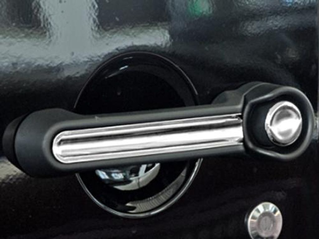 Türgriffblenden Türgriff Blende Cover Edelstahl Türgriffe Jeep Wrangler JK 07