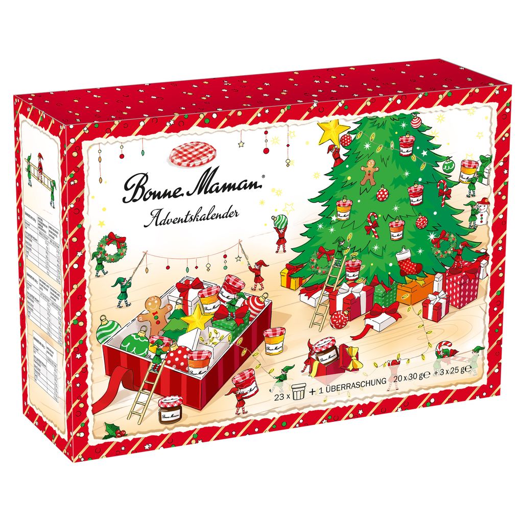 Bonne Maman Adventskalender Mini-Format: 24 Produktbild 