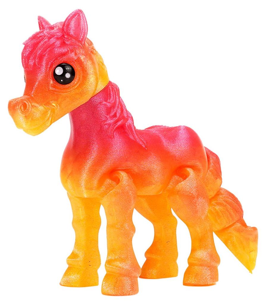 3D-gedrucktes Pferdeornament, bewegliches Pferd, geflügeltes Einhorn-Spielzeug, flexibles Tier-Fidget-Spielzeug mit beweglichen Gelenken, ideal zu...