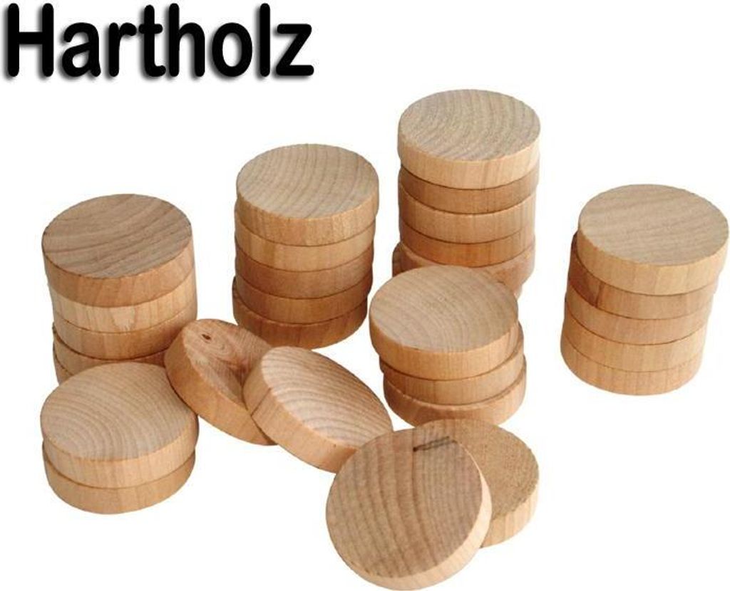 Longfield Games Longfield 30 Shuffleboard-Scheiben 52 mm in Box 340654