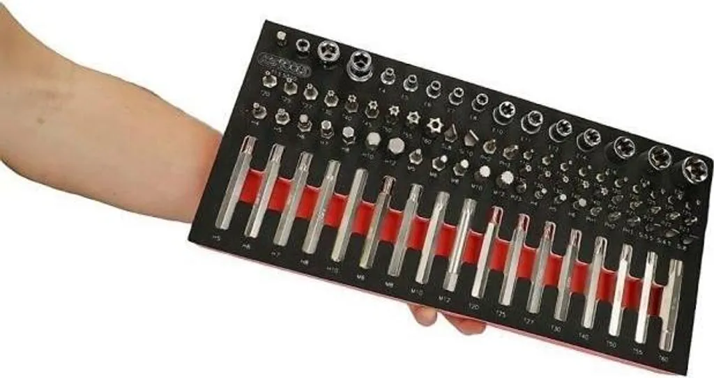 Set KS TOOLS 713.5010 88 Pezzi: L'eccellenza per il tuo restauro