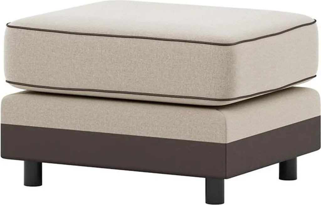 Pouf Dillon-Malmo 8 Casco Brown en mousse polyuréthane haute densité