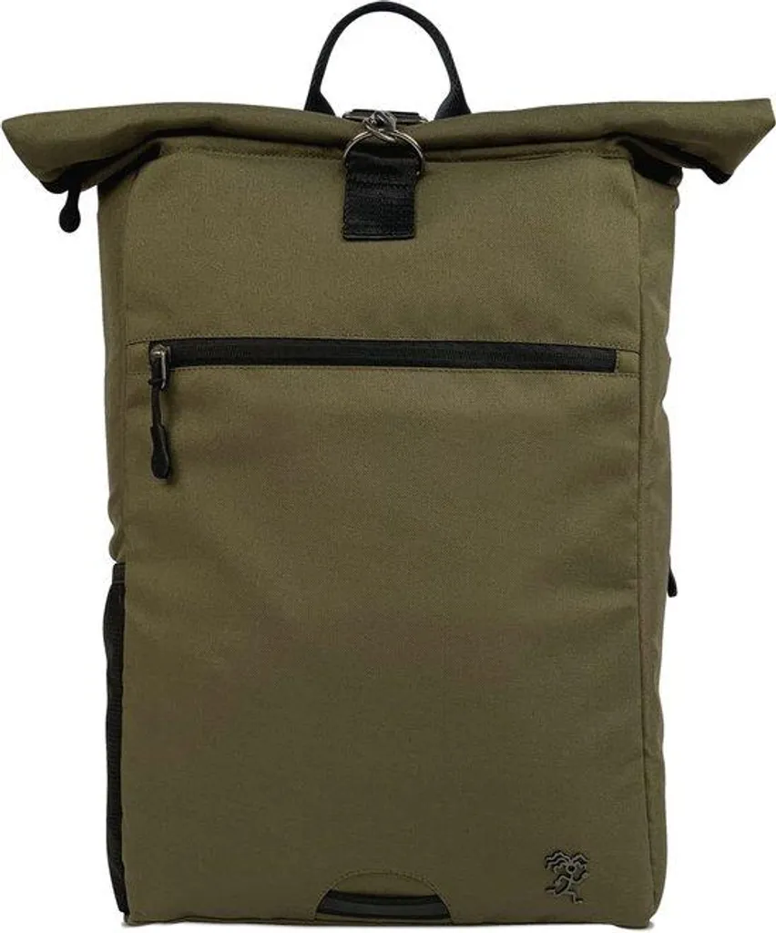 Sac à dos voyage et travail Oliver vert 15-22 L avec compartiment PC