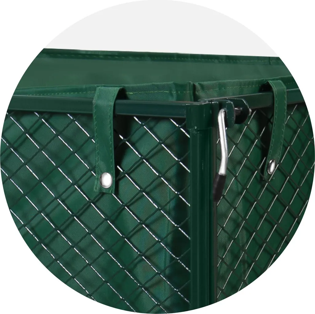 Charette de jardin Humberg HM-510 remorque basculante 280L