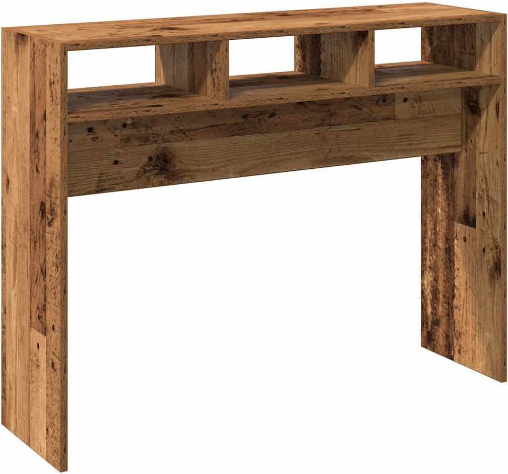Konsolentisch Altholz-Optik 105x30x80 cm Holzwerkstoff