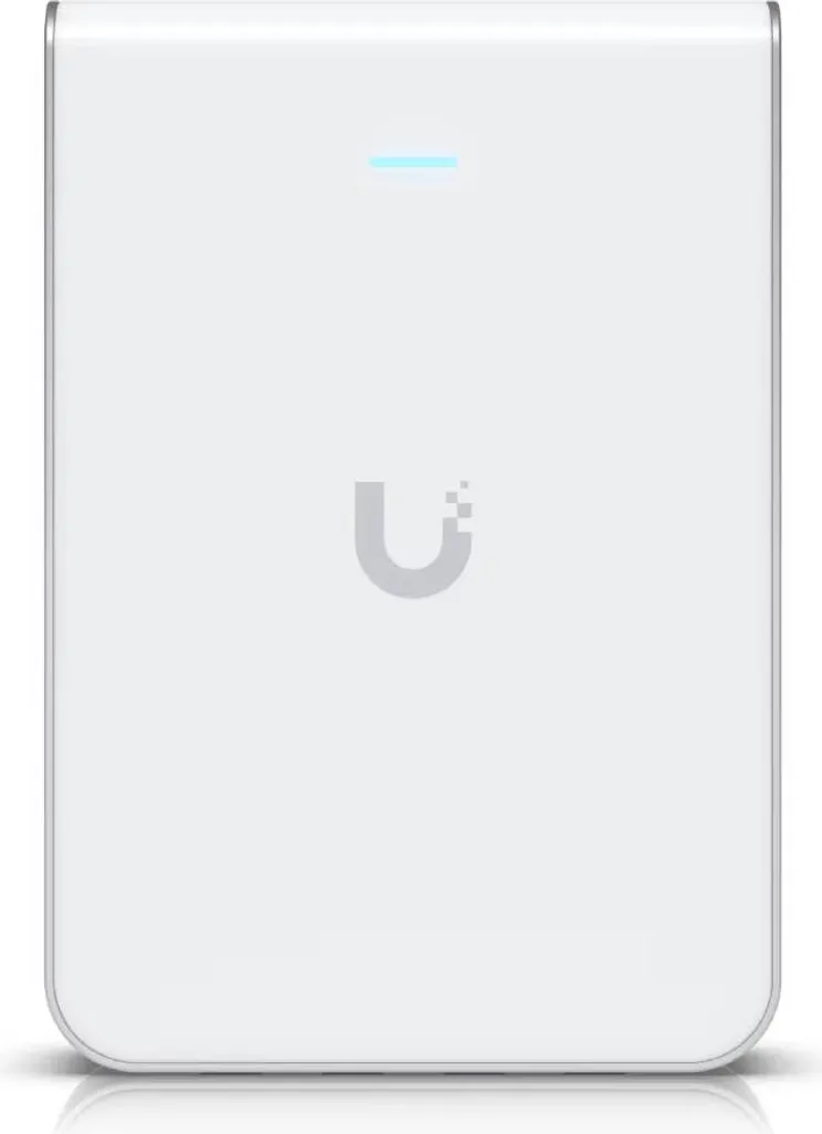 Point d'Accès WiFi 6 Ubiquiti U6-IW In-Wall avec Débit 5.3 Gbps et PoE+