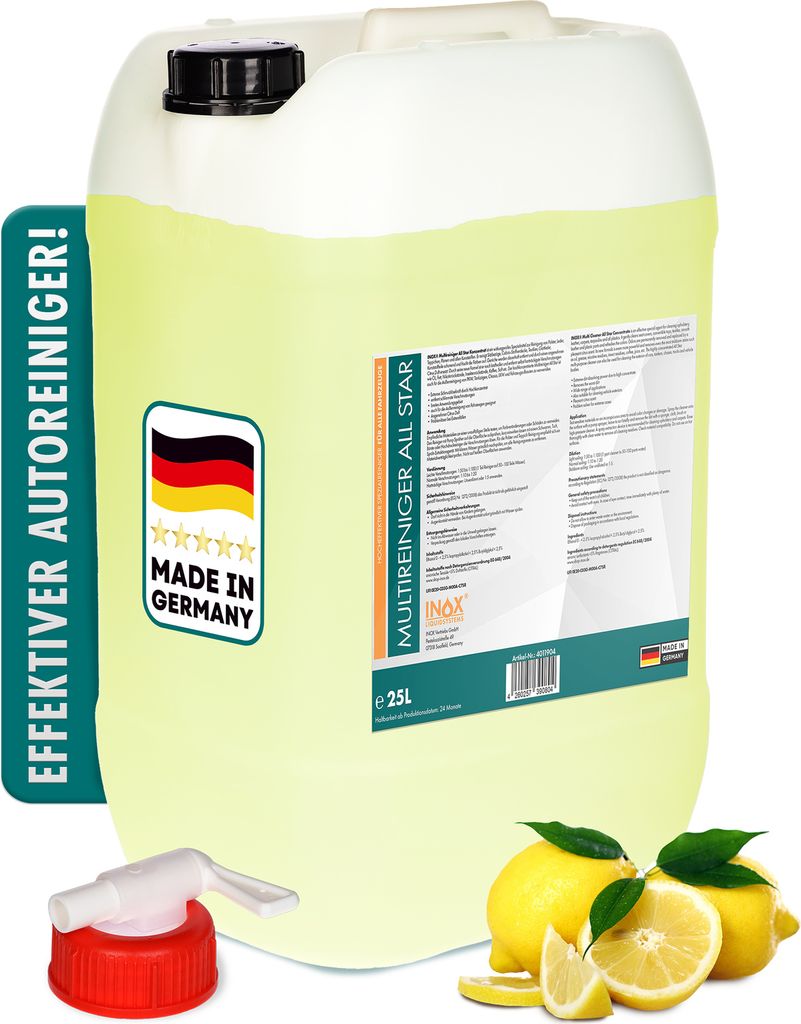 INOX® Multi Reiniger Konzentrat 25L Polster Innen Innenraum Produktbild 