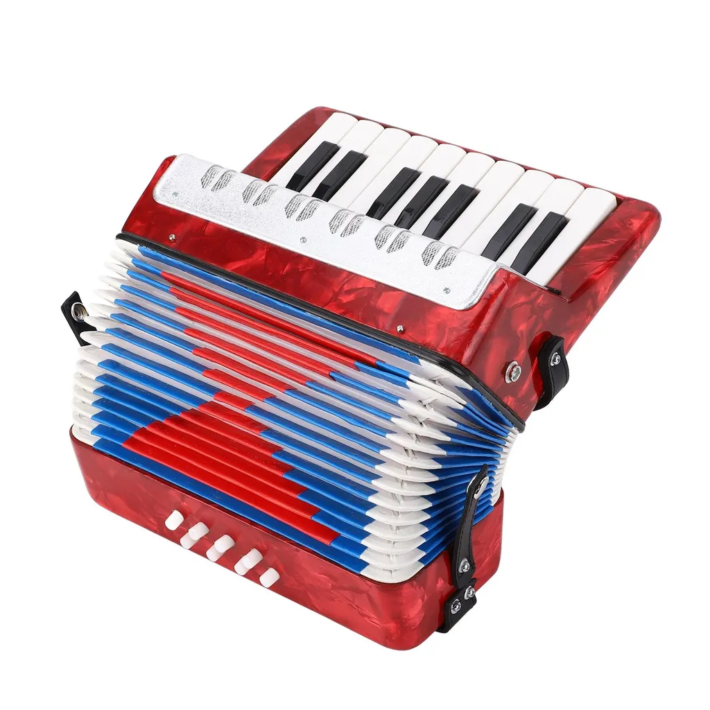 Accordéon piano basse 17 touches pour débutant - Modèle Musica Solo