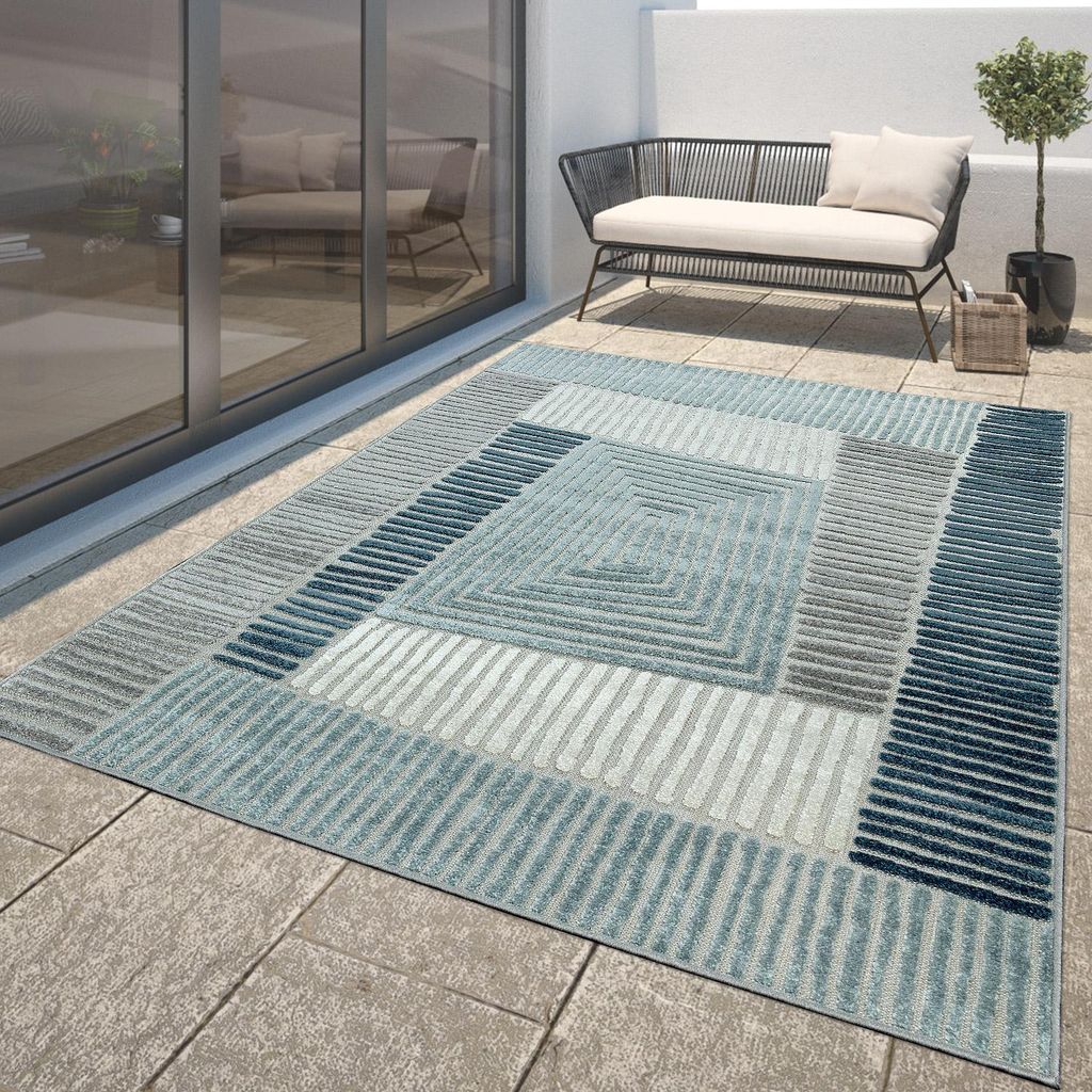 TT Home In-& Outdoorteppich Wetterfest Balkon Deko Produktbild 