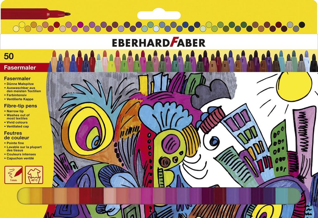 Eberhard Faber ''Große Farbauswahl für das Schreiben und Produktbild 
