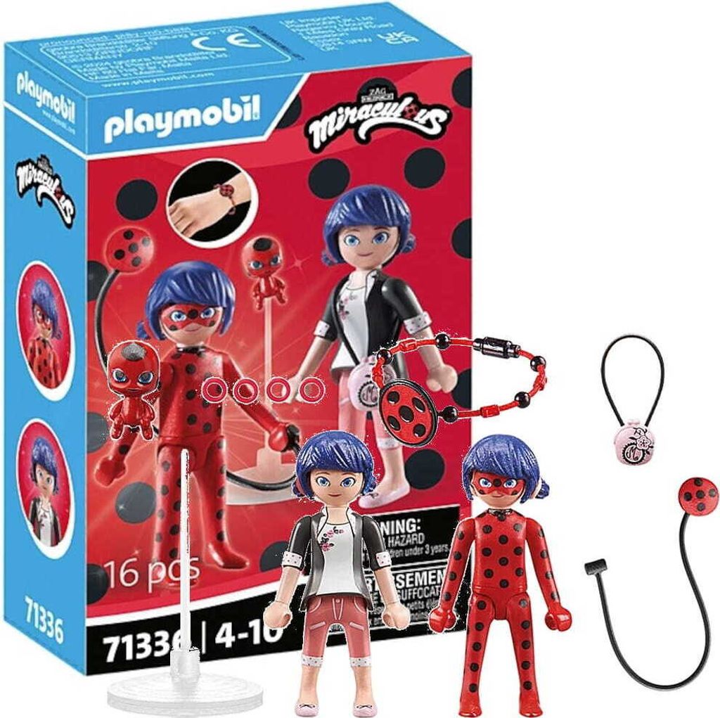 PLAYMOBIL 71336 Miraculous: Marinette e Coccinella Immagine del prodotto 