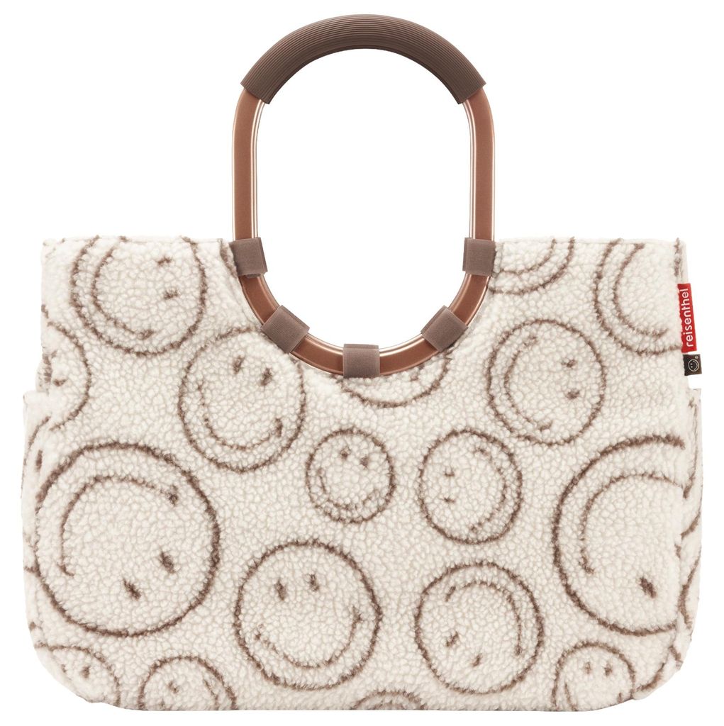 Reisenthel loopshopper L, Beżowy, Brązowy, Poliester, Torba Zdjęcie produktu 