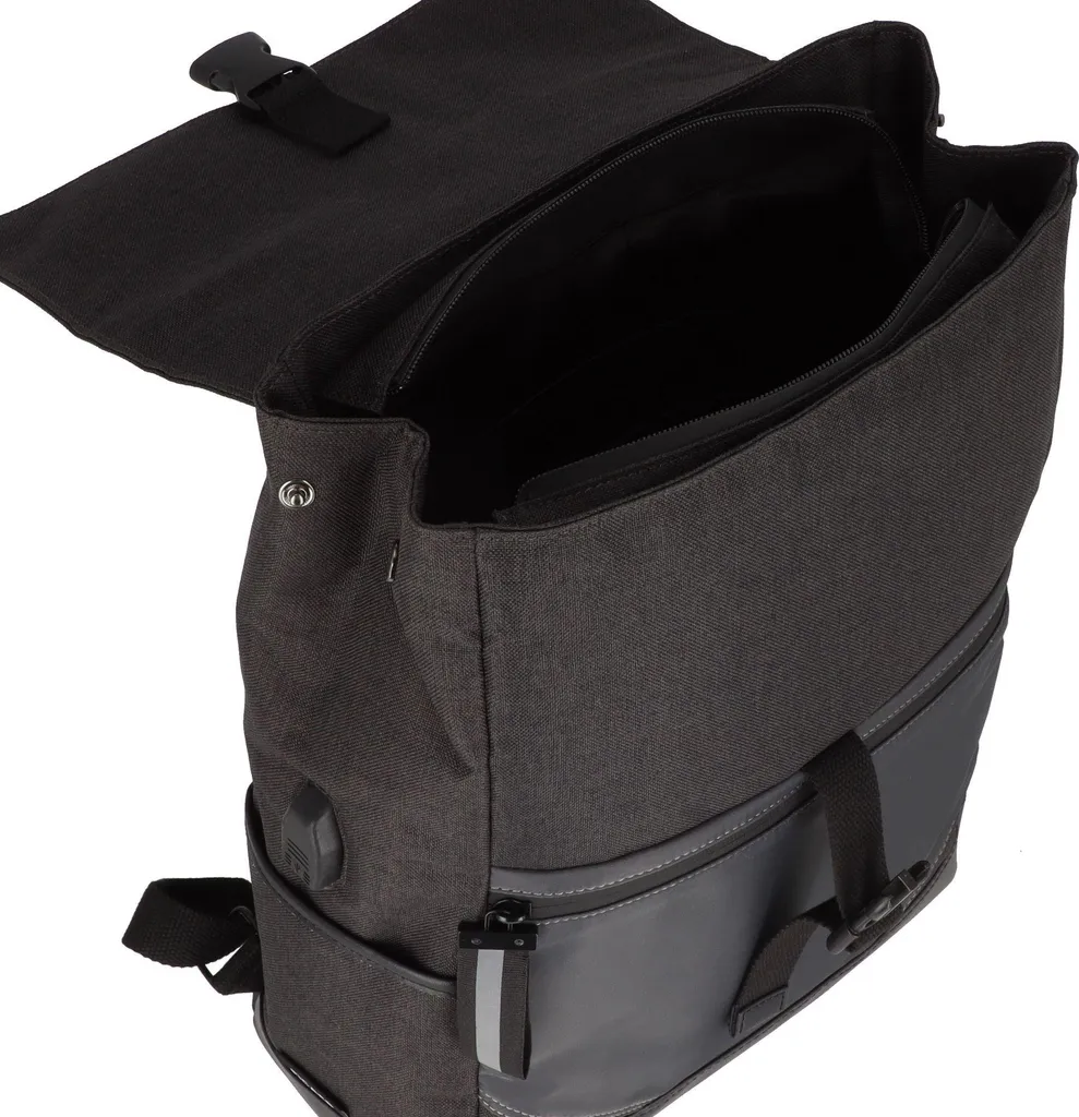 PICARD Speed Backpack Black | Zaino Porta PC 13" con Porta USB - 15