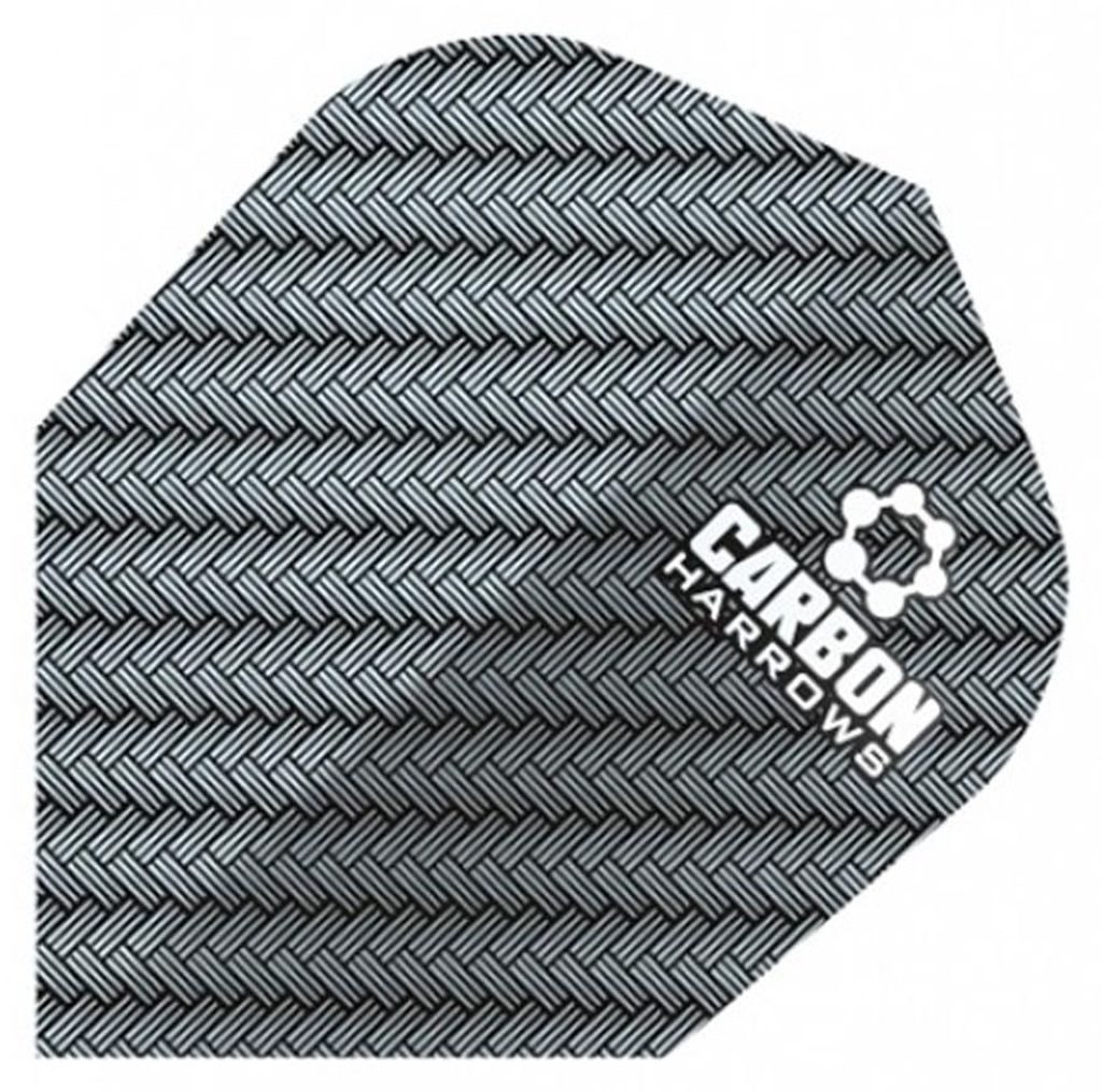 Harrows - Dart Flights "Lotka", Kohlen-Schwarz 3er-Pack MR78238 (Einheitsgröße) (Blau)