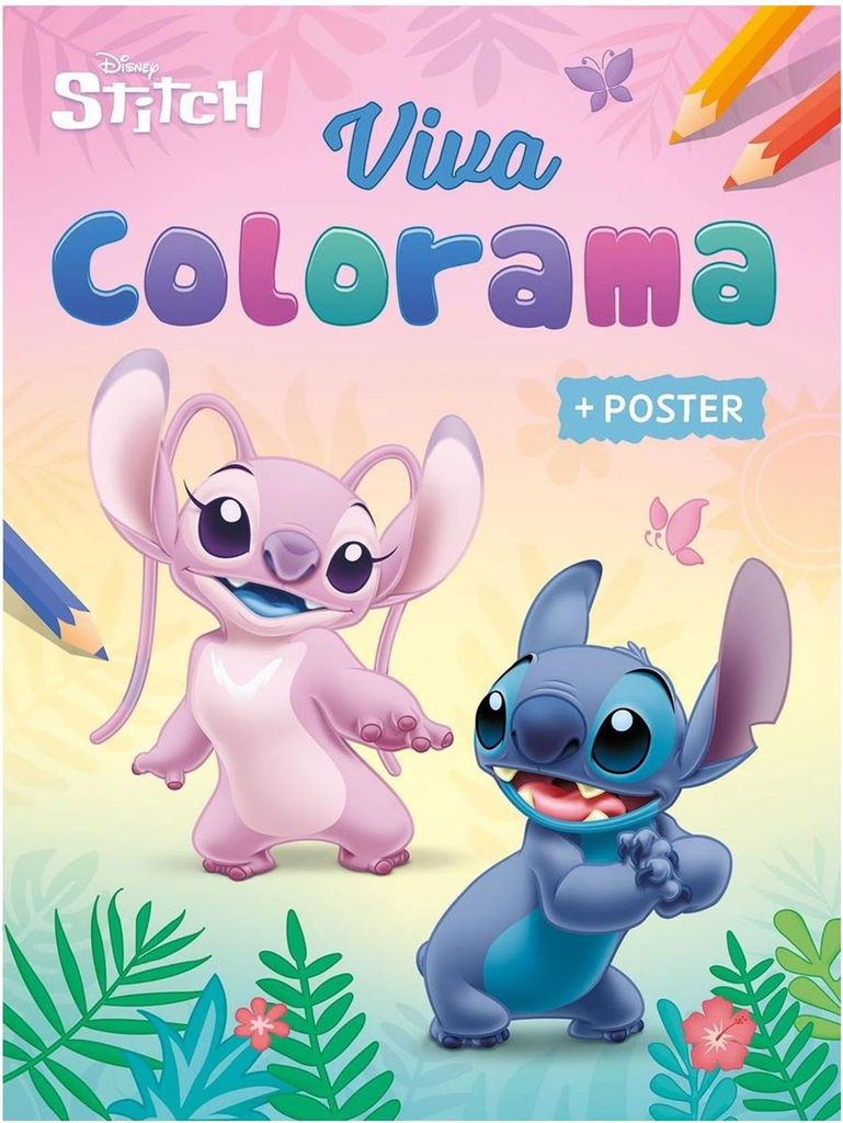 Deltas Disney Viva Colorama (mit Poster) Stich