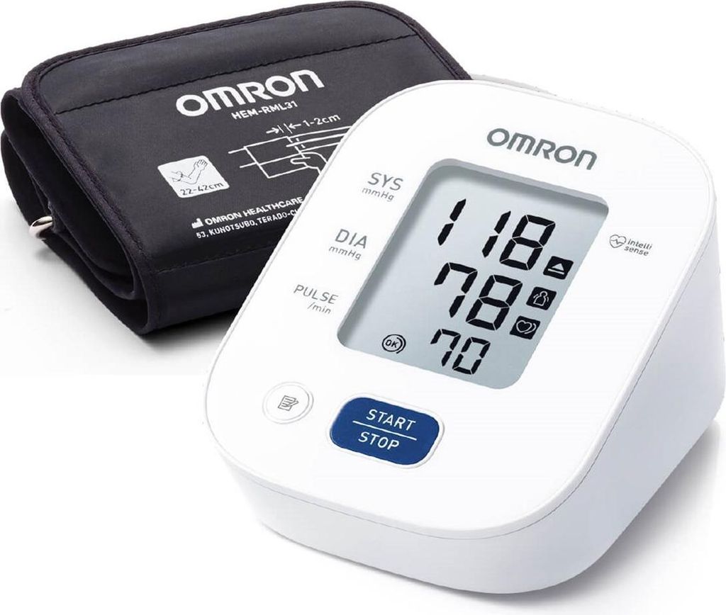 Omron M2+ Oberarm-Blutdruckmessgerät HEM-7146-E Produktbild 