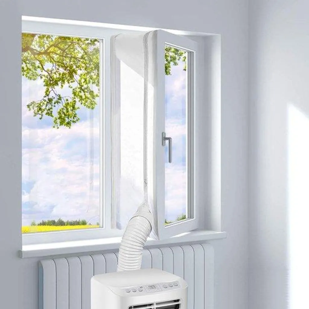 Isolation fenêtre pour climatisation mobile - Solution Hot Air Stop 3m