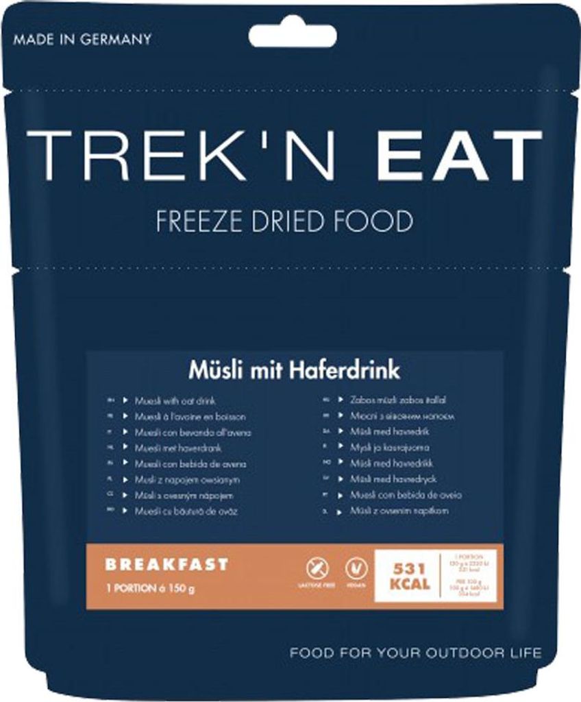 Trek'n Eat Müsli mit Haferdrink 150 g