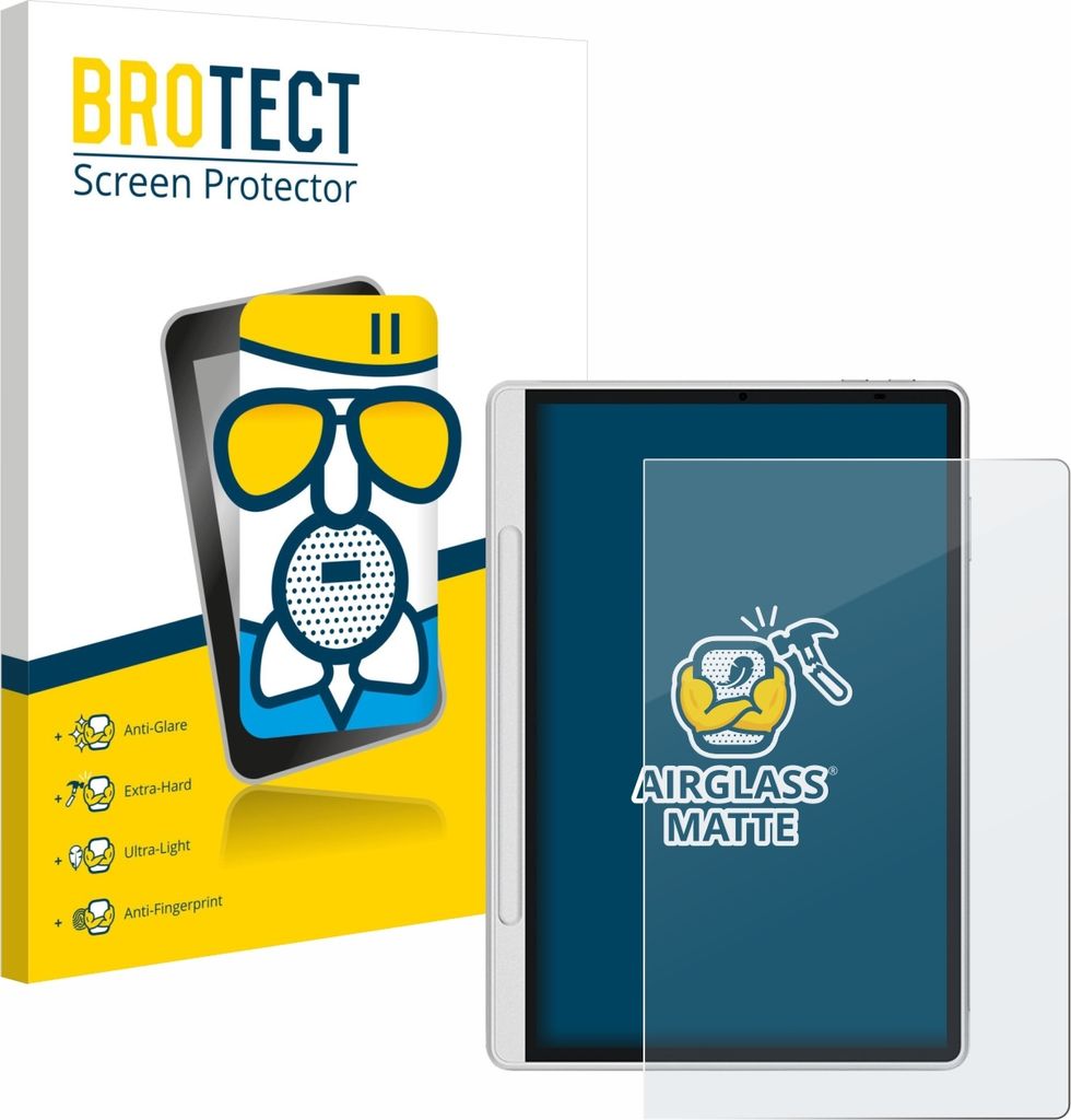 BROTECT Entspiegelungs Schutzglas für XP-Pen Magic Note Pad Schutzfolie Panzer Folie Glas Display Schutz matt