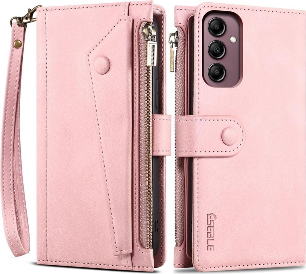 Samsung Galaxy A17 Hülle - Coverup Klapphülle mit Brieftasche - Rosa